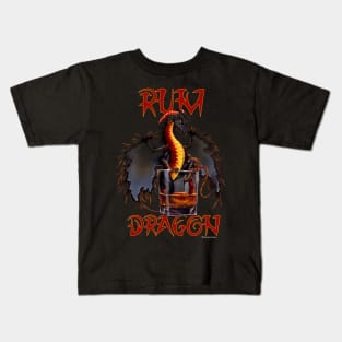 Rum Dragon Kids T-Shirt
